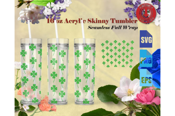 16oz Acrylic Skinny Tumbler: Clover Graphics & Crafts Review