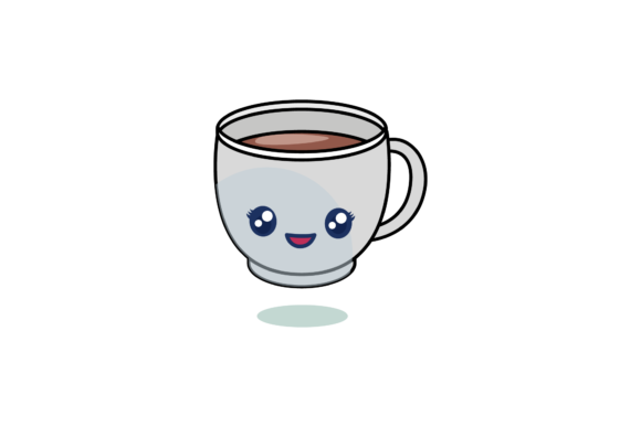 A Brand Designer Reviews Coffee Cup Cartoon Kawaii Graphics & Icons