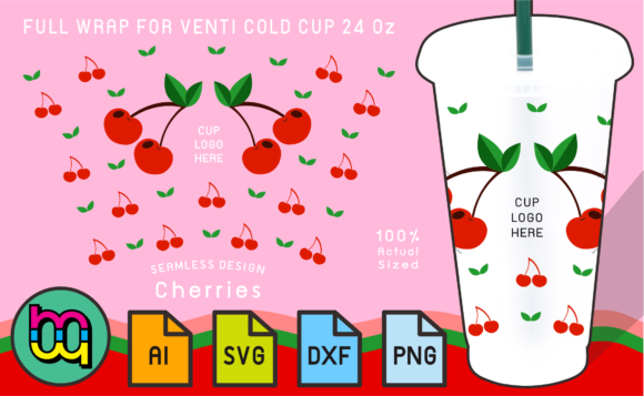 A Cherry Design Asset: Graphics and Print Templates for Content Creators