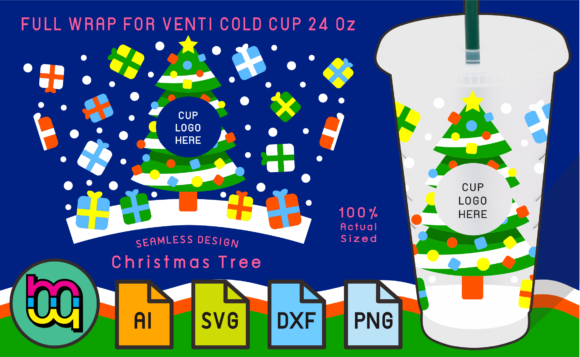 A Festive Graphic for Seasonal Print Templates & Editorial Design
