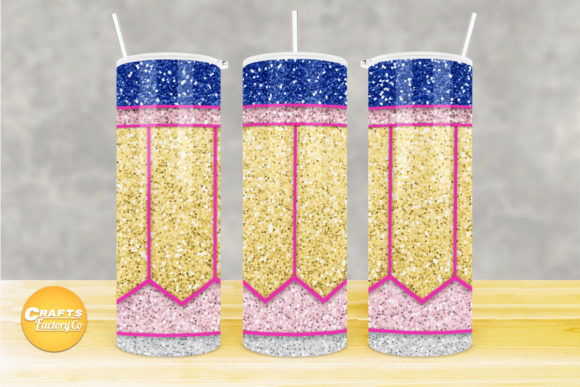 A Glittering Tumbler PNG for Crafts & Graphics Content
