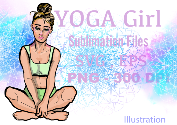 A Mandala Design Asset for Yoga-Inspired Brand Graphics