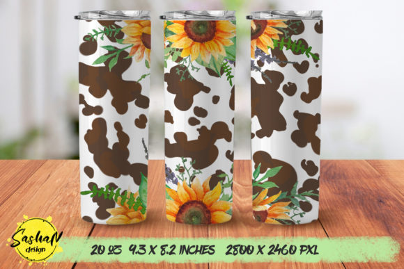 A Sunflower and Cowhide Tumbler Wrap Review for Branding
