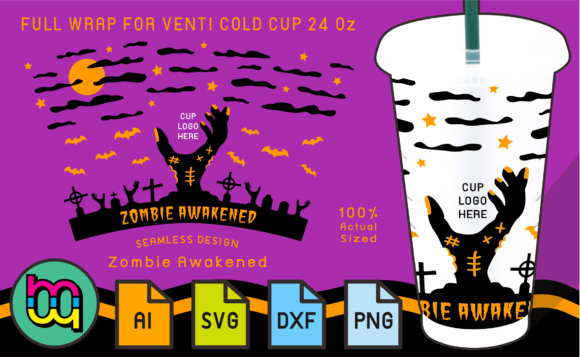 Beyond the Mockup: Halloween Zombie Graphics for Packaging Design
