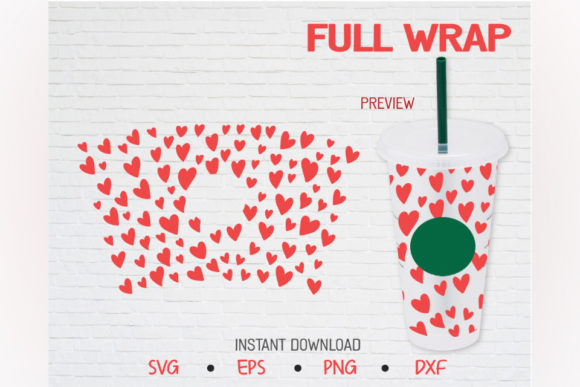 Mini Heart Graphics for Local Business Illustration