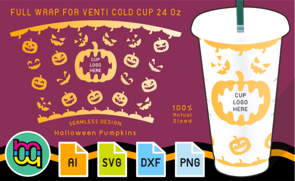 Spooky Pumpkins Graphics for Your Print Templates and Blog